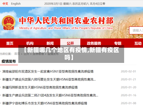 【新疆哪几个地区有疫情,新疆有疫区吗】