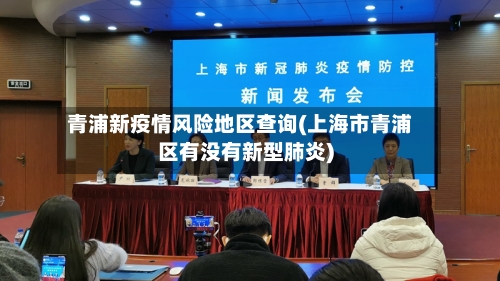 青浦新疫情风险地区查询(上海市青浦区有没有新型肺炎)-第3张图片