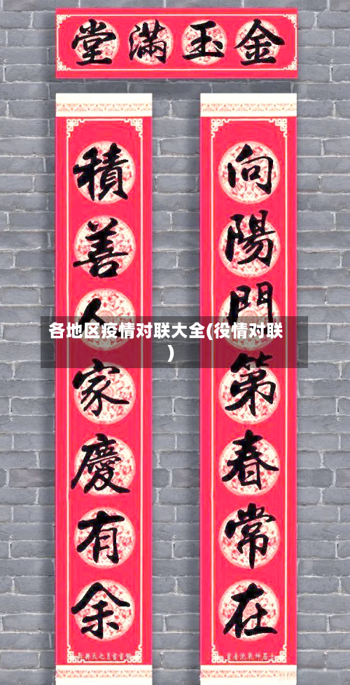 各地区疫情对联大全(役情对联)