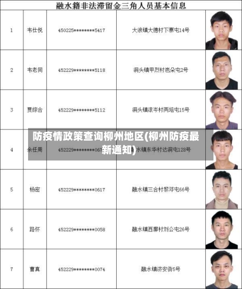 防疫情政策查询柳州地区(柳州防疫最新通知)-第2张图片
