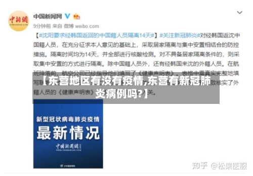 【东营地区有没有疫情,东营有新冠肺炎病例吗?】