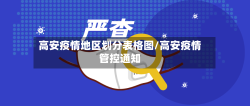 高安疫情地区划分表格图/高安疫情管控通知