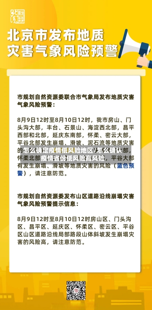 怎么确定疫情低风险地区/怎么确认疫情省份低风险高风险
