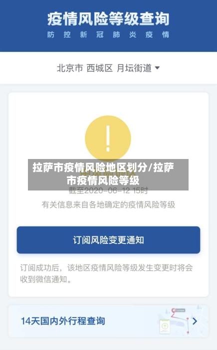 拉萨市疫情风险地区划分/拉萨市疫情风险等级-第3张图片