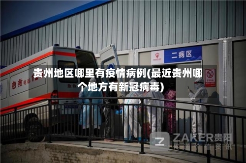 贵州地区哪里有疫情病例(最近贵州哪个地方有新冠病毒)
